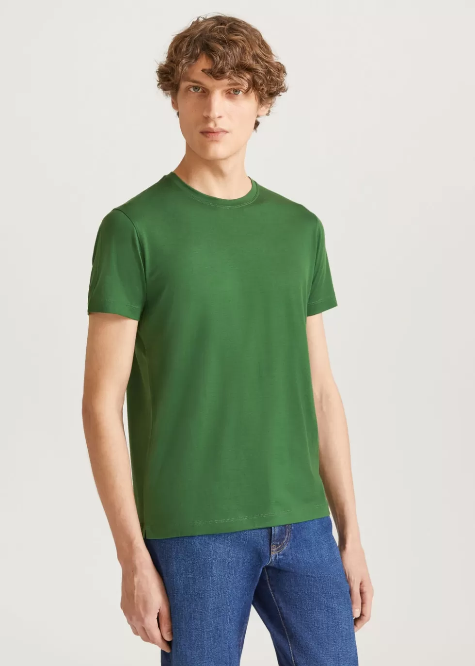 Polo And T-Shirts*Loro Piana The Gift Of Kings® T-Shirt Bottle Green