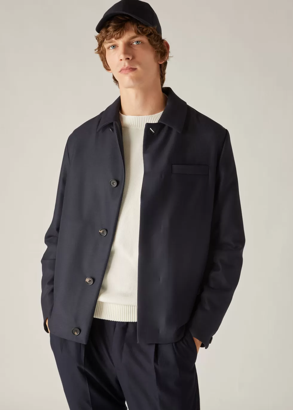 Outerwear Jackets*Loro Piana The Gift Of Kings® Weston Jacket Navy Blue