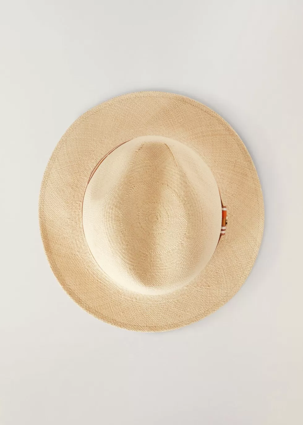 Hats*Loro Piana The Suitcase Stripe Ingrid Hat Natural/Deep Ocra