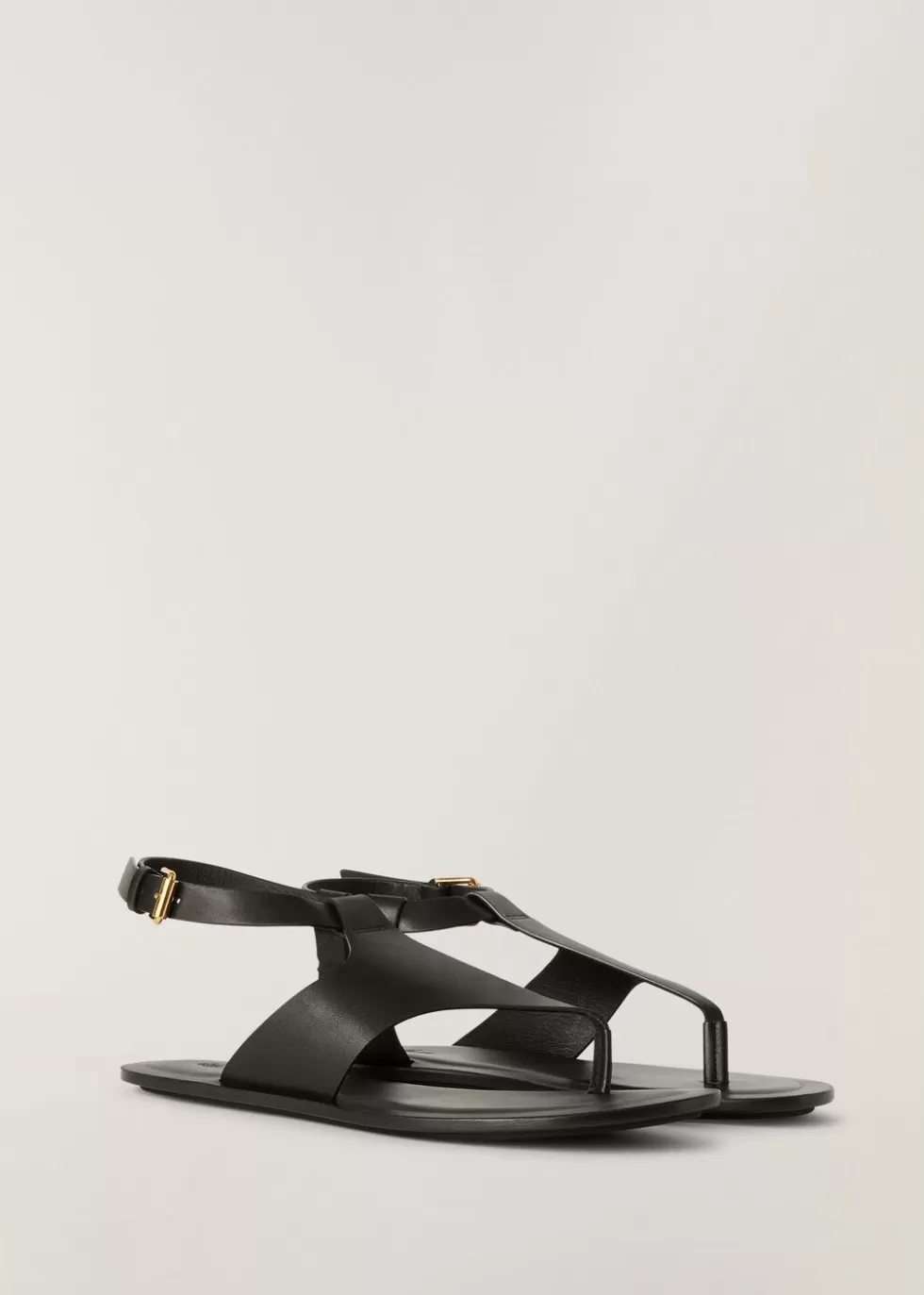 Sandals And Espadrillas*Loro Piana Trani Sandals Black