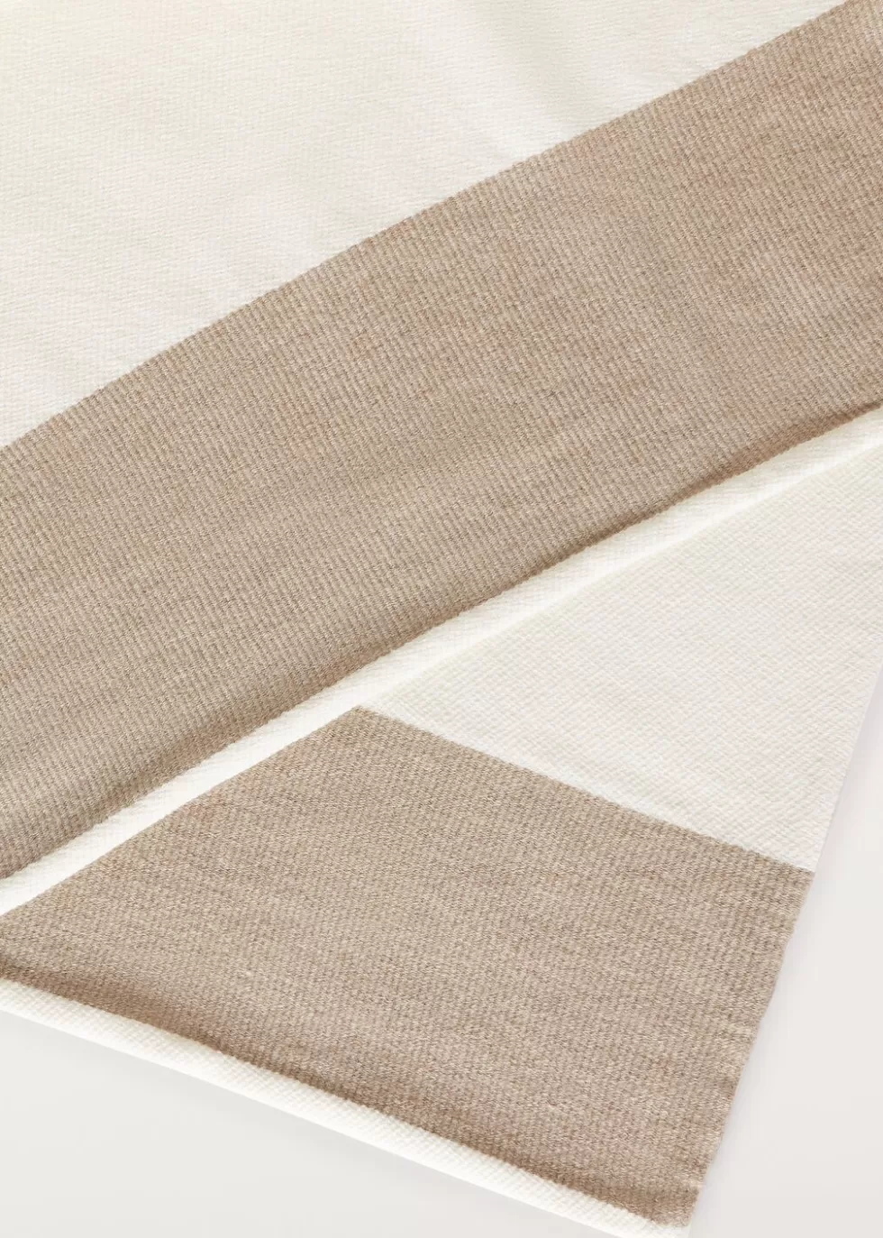 Blankets*Loro Piana Unita Blanket Natural/Gros Taupe