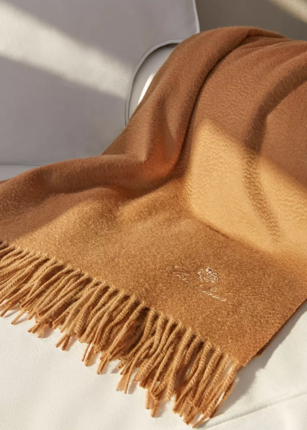 Blankets*Loro Piana Unito Blanket Camel