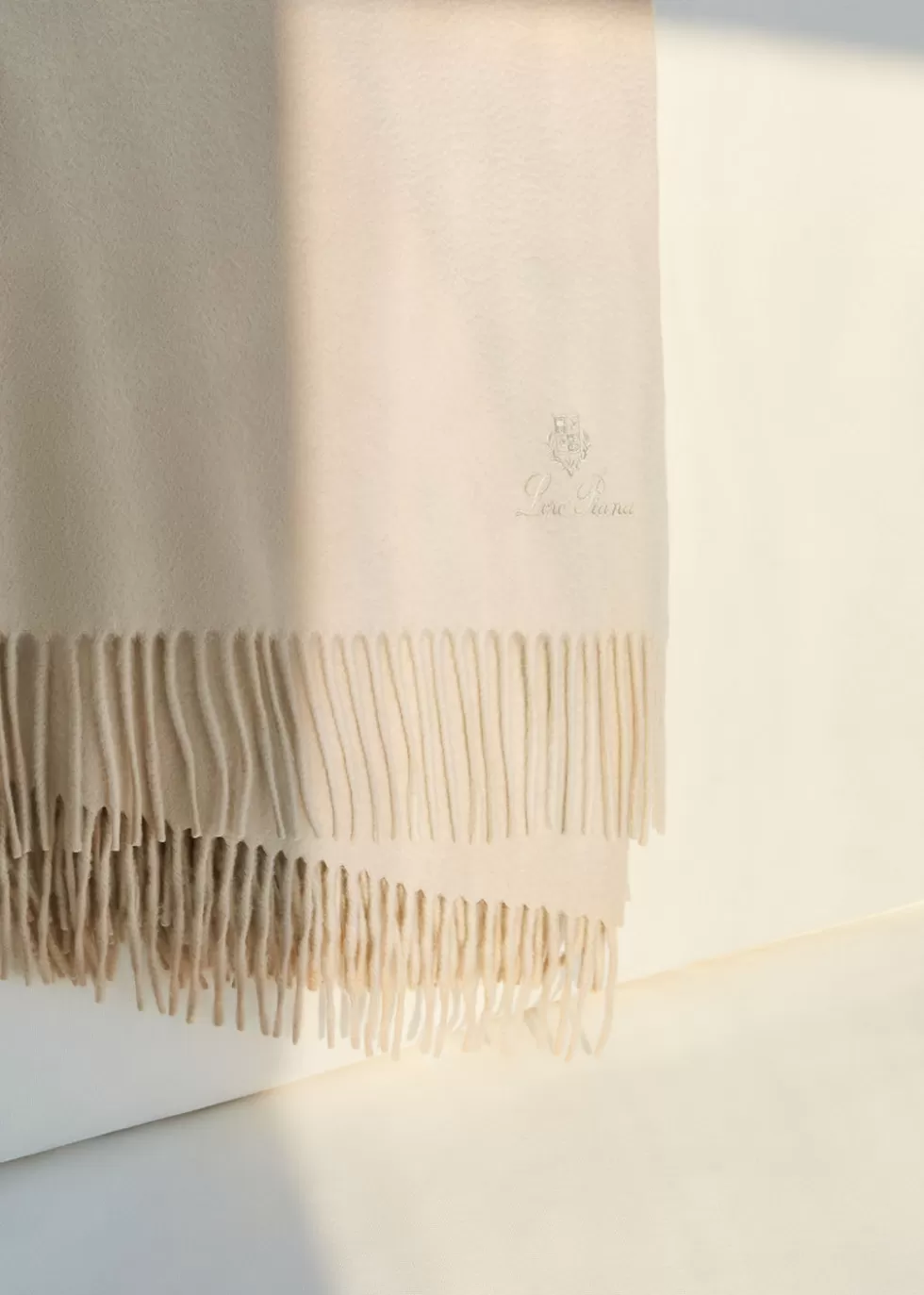 Blankets*Loro Piana Unito Blanket Ivory