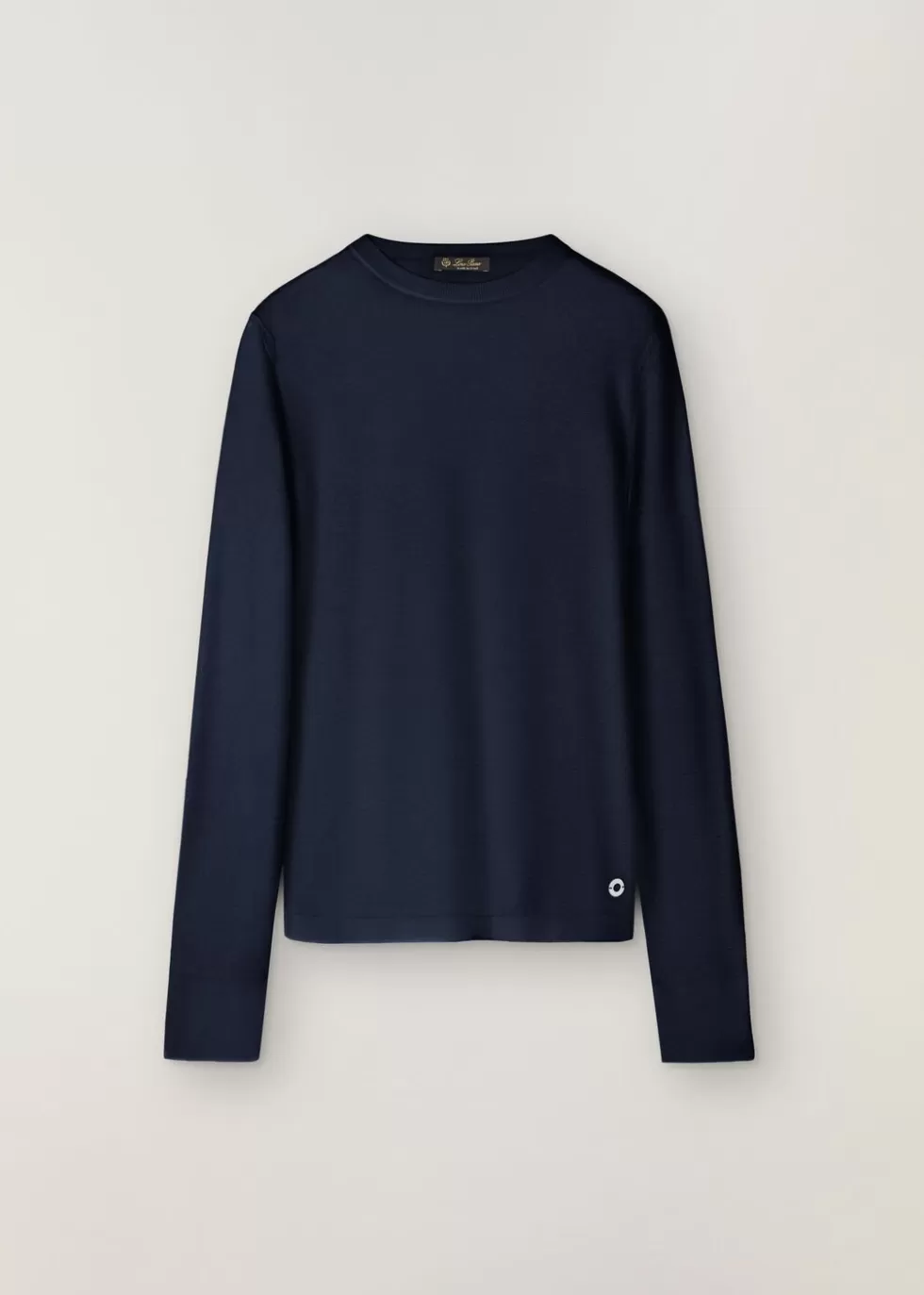 Knitwear*Loro Piana Ventotene Roundneck Navy Blue