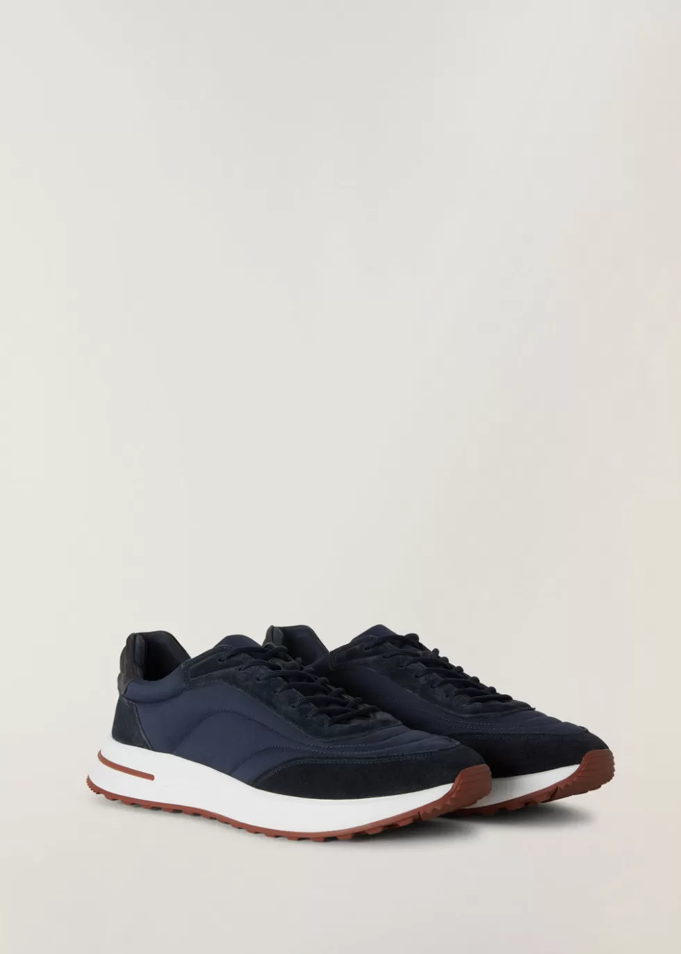 Sneakers*Loro Piana Week End Walk Sneakers Navy Blue