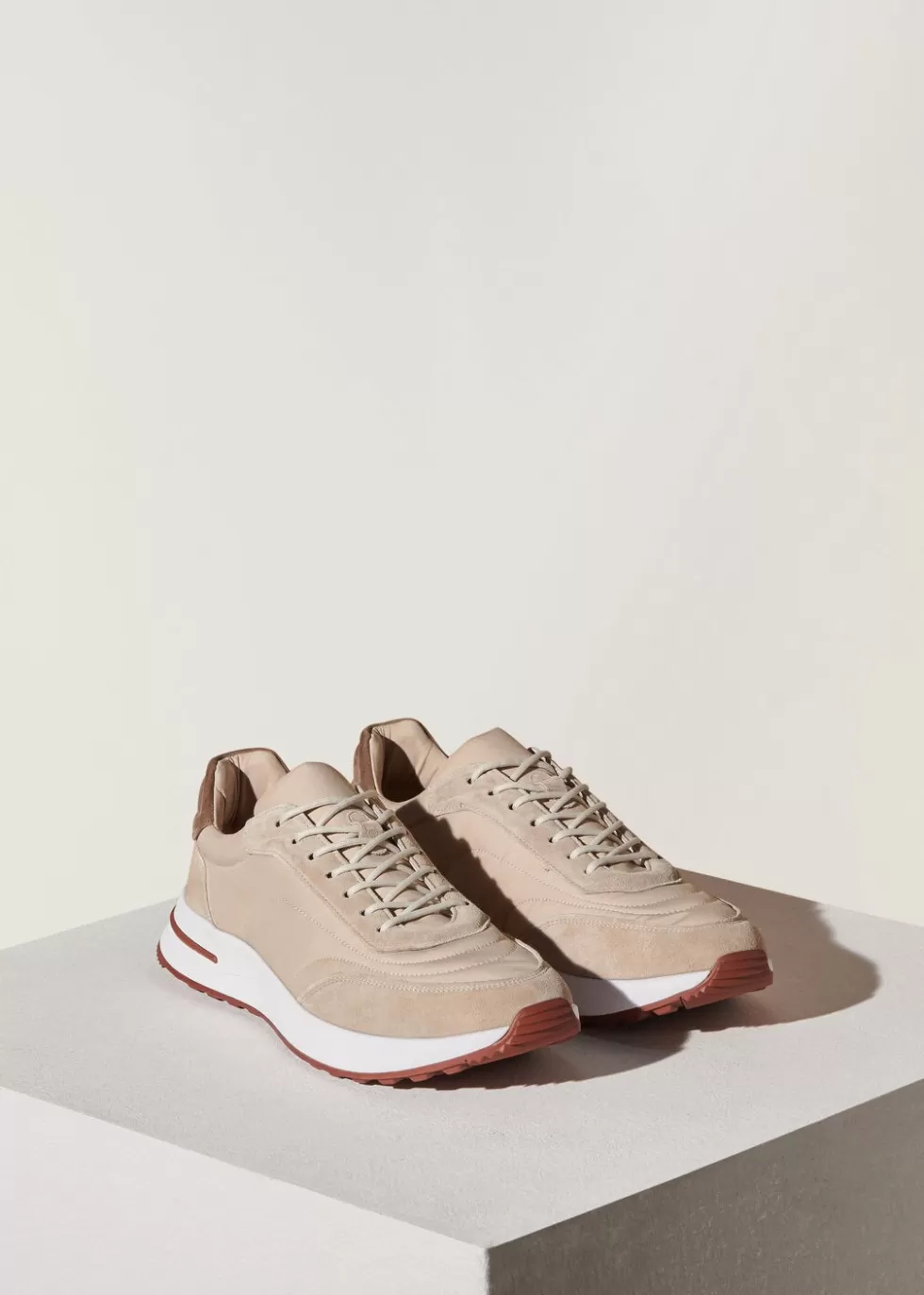 Sneakers*Loro Piana Week End Walk Sneakers Sandshell