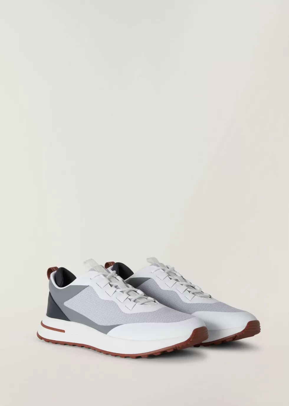 Sneakers*Loro Piana Week-End Walk Sneakers Frost Gray