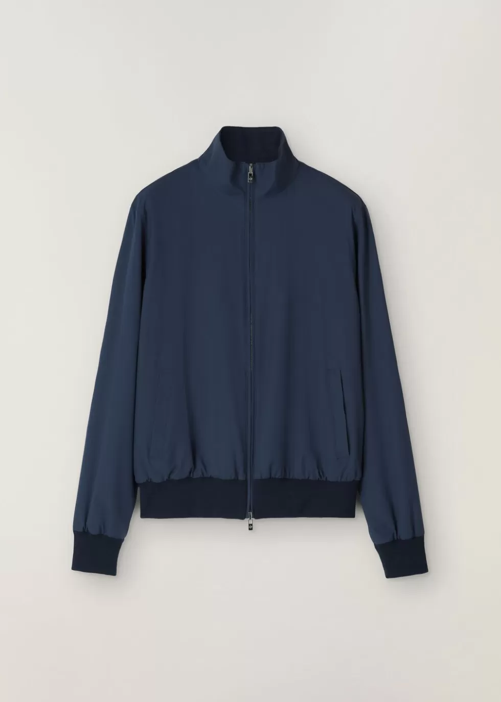 Jackets & Gilets*Loro Piana Windmate® Bomber Navy Blue