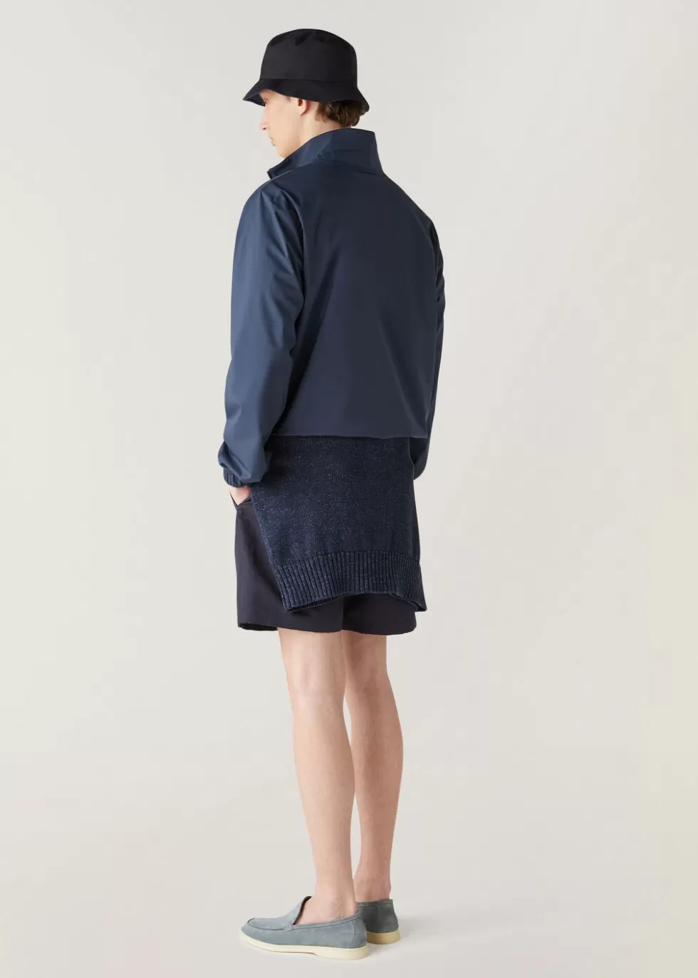 Outerwear Jackets*Loro Piana Windmate® Bomber Navy Blue