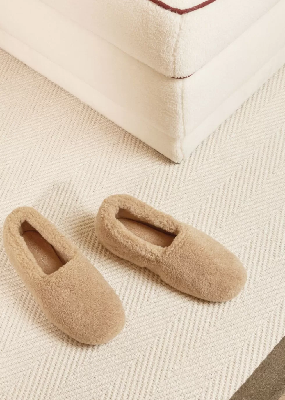 For Him*Loro Piana Wintercosy Slippers Acorn Melange