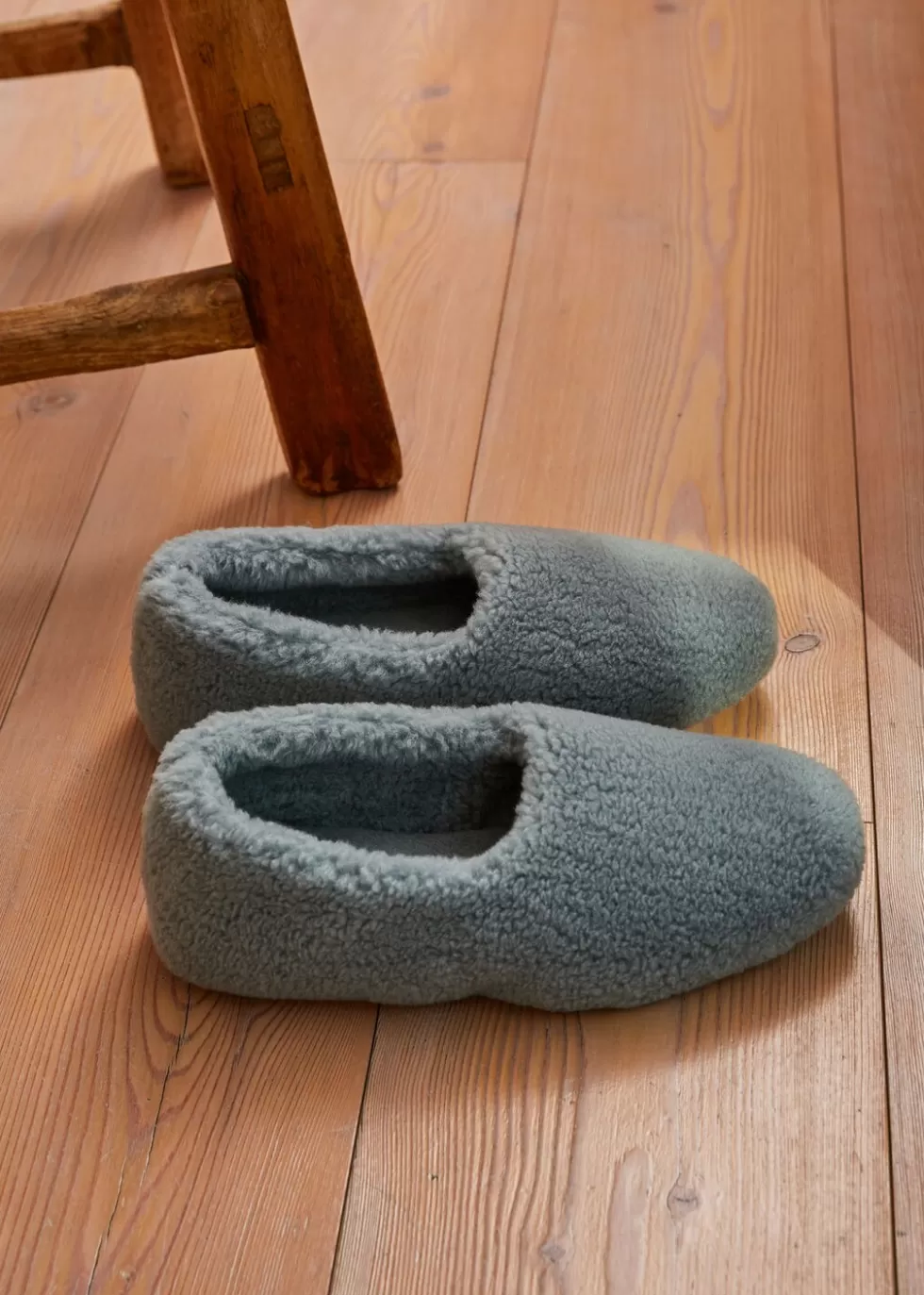 For Him*Loro Piana Wintercosy Slippers Rain Cloud