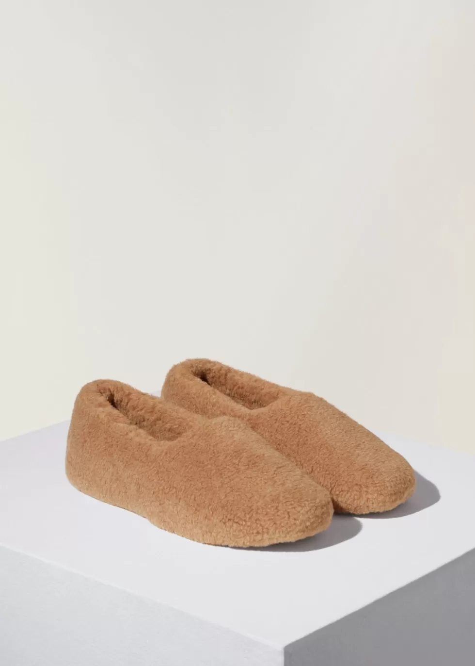 For Her*Loro Piana Wintercozy Cocooning Slippers Acorn Melange